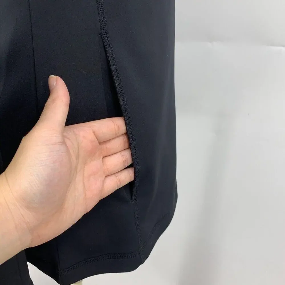 PXG Jacket Womens S Small Black Full Zip Softshell Thumbholes‎ Stretch Golf